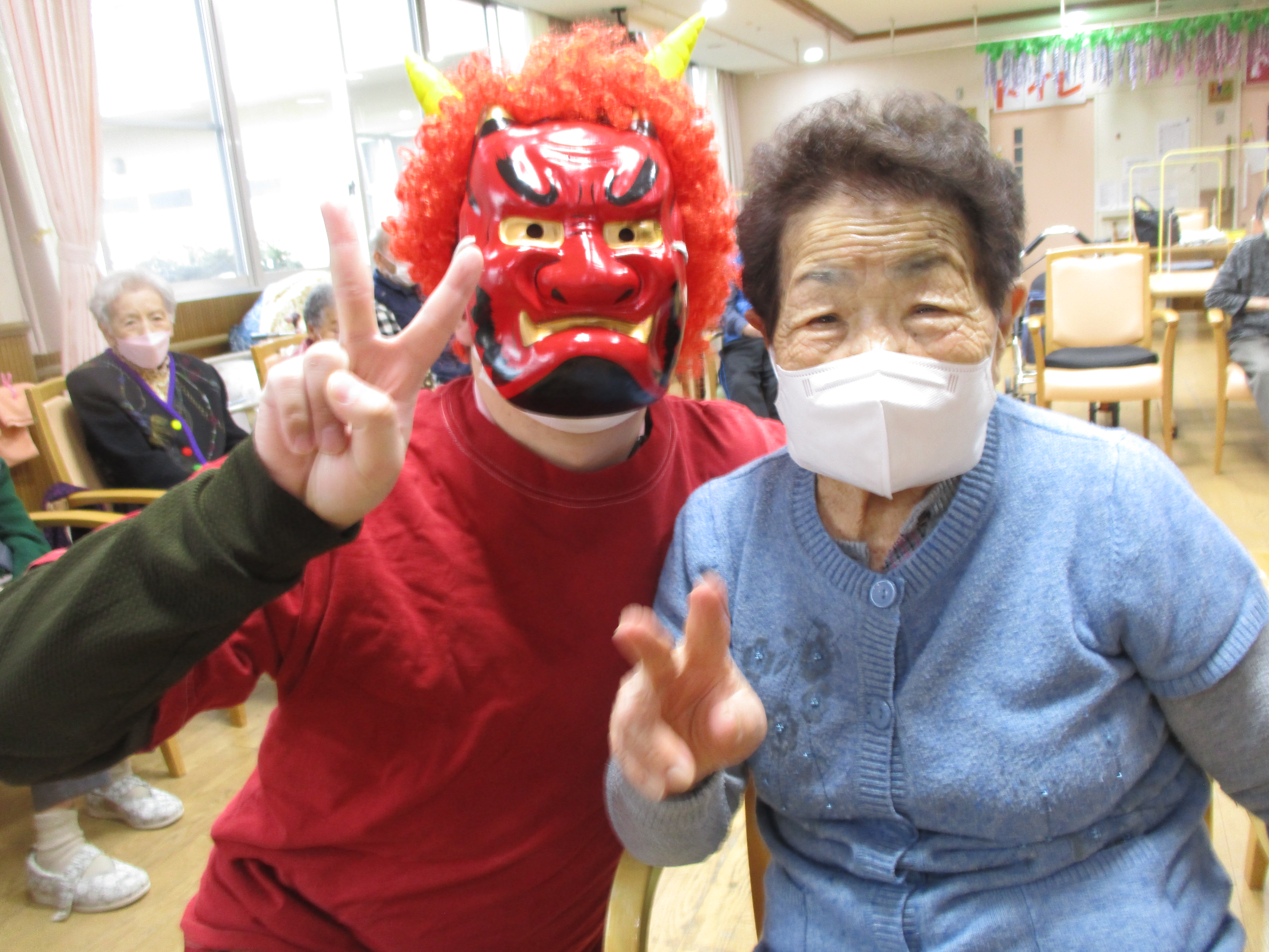 毎年恒例の節分ゲーム！！