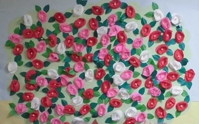 椿の花が満開です。春よ来い