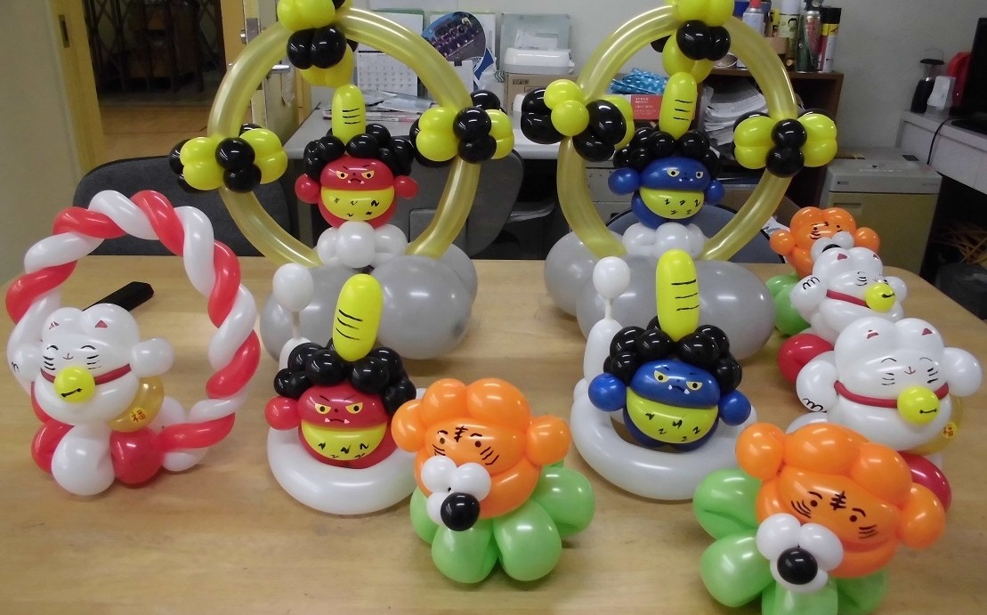 バルーンアートを頂きました。