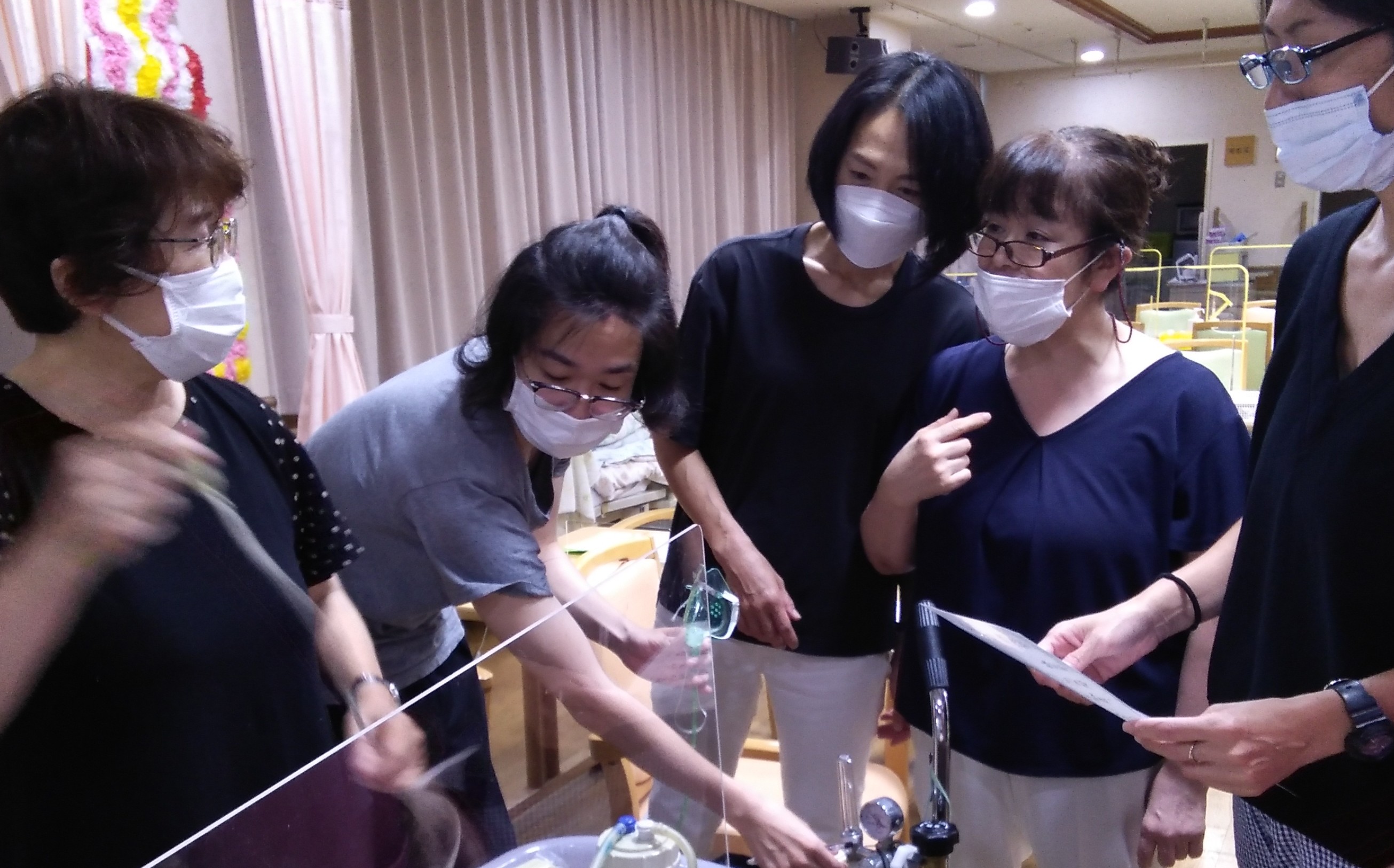 皆さんの笑顔を守る為（デイサービス）