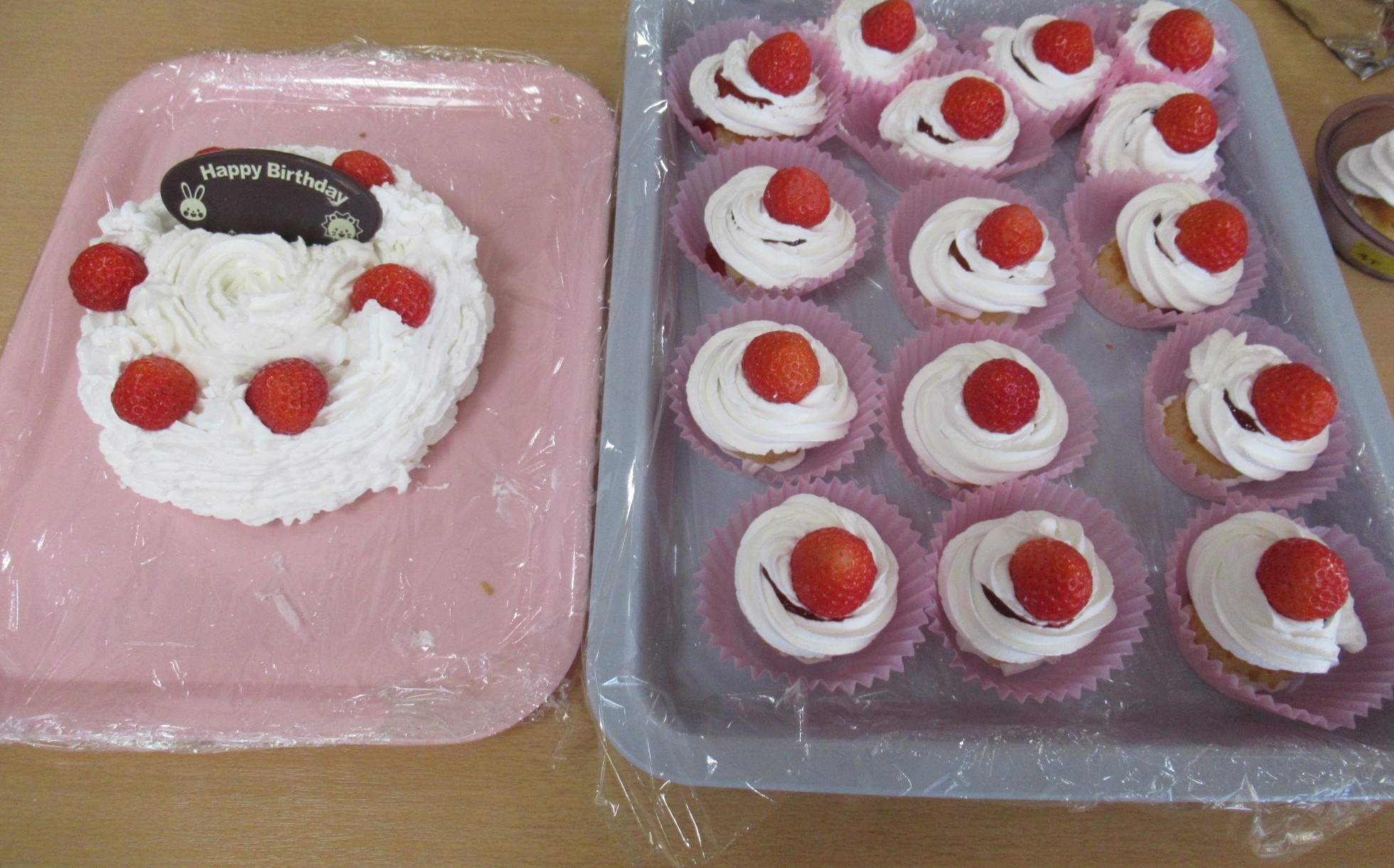 誕生日のお祝い