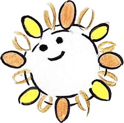 ひまわりの家　壁画制作